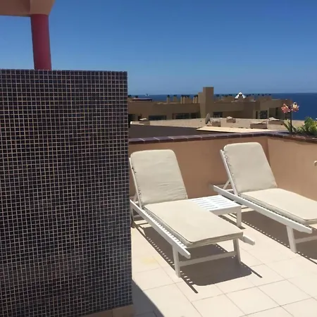 Schoene Mit Sonnenterrasse Und Meerblick Morro Jable (Fuerteventura)